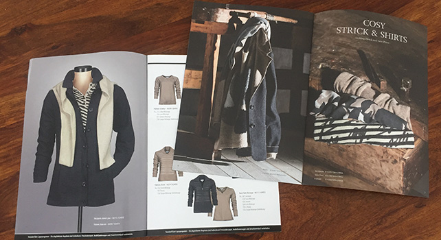 Fotografie Textil auf Büste